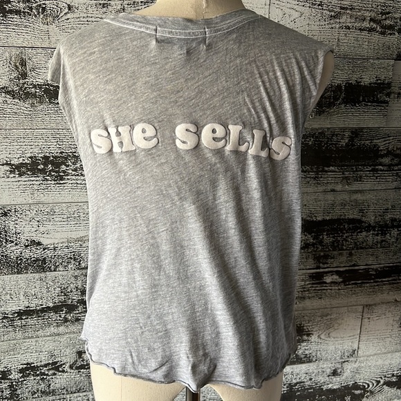 Wildfox XS light heathered grey tank - Picture 3 of 9